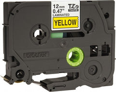 Labels, Ribbons & Tapes; Type: Label Cartridge; Color Family: Yellow, Black; Color: Yellow, Black