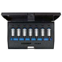 Hex & Torx Bit Socket Sets; Set Type: Torx Bit; Drive Size: 3/8; Minimum Set Torx Size: T20