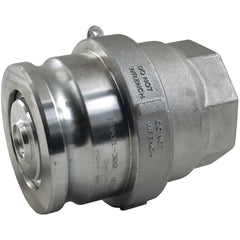 Reusable Hose Fittings; Type: Adapter; Thread Size: 2 in; Material: Stainless Steel; Thread Standard: NPT; Connection Type: Threaded