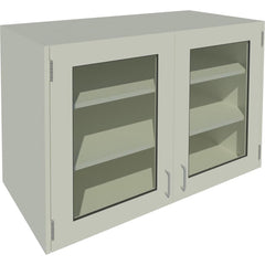 Steel Cabinet: 48" Wide, 13-39/64" Deep, 30-5/8" High