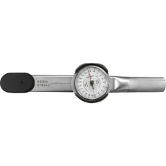 Dial Torque Wrench: 1/2" Drive, Square Drive, Foot Pound & Newton Meter