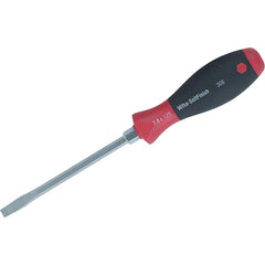 Slotted Screwdrivers; Blade Width (mm): 5.50; Blade Length (Inch): 4; Overall Length (Decimal Inch): 8.4000; Handle Type: Cushion Grip; Handle Length (Decimal Inch