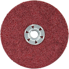 Fiber Disc:  7" Disc Dia, 5/8-11 Hole, Threaded Arbor Hole, 60 Grit, Aluminum Oxide