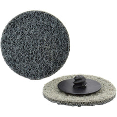 Quick-Change Disc: Type R, 2" Dia, Silicon Carbide, Non-Woven