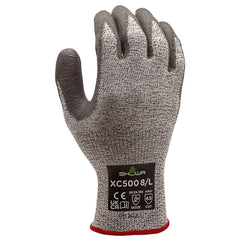 Cut & Abrasion-Resistant Gloves: SHOWA XC500, Size Medium, ANSI Cut A5, ANSI Puncture 0, Polyurethane, HPPE & Stainless Steel