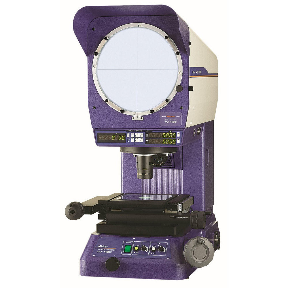 Optical Comparators & Profile Projectors; Image Type: Erect; Orientation: Vertical; Magnification: 10x; Screen Diameter (Decimal Inch): 12.0000