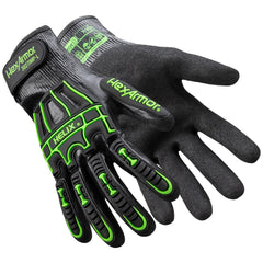 Cut, Puncture & Abrasion-Resistant Gloves: Helix Helix 3027IMP, Size Medium, ANSI Cut A7, ANSI Puncture 3, Nitrile, HPPE Blend