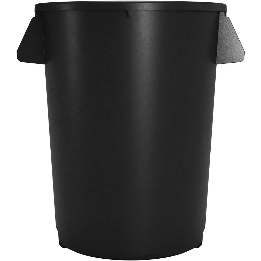 Trash Cans & Recycling Containers; Product Type: Trash Can; Type: Waste Bin Trash Container; Container Capacity: 32.00; Container Shape: Round; Lid Type: No Lid; Container Material: Polyethylene; Color: Black; Material: Polyethylene