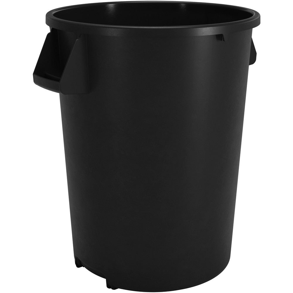 Trash Cans & Recycling Containers; Product Type: Trash Can; Type: Waste Bin Trash Container; Container Capacity: 44.00; Container Shape: Round; Lid Type: No Lid; Container Material: Polyethylene; Color: Black; Material: Polyethylene