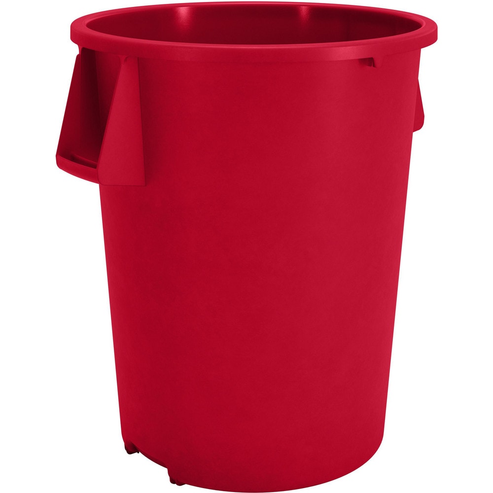 Trash Cans & Recycling Containers; Product Type: Trash Can; Type: Waste Bin Trash Container; Container Capacity: 55.00; Container Shape: Round; Lid Type: No Lid; Container Material: Polyethylene; Color: Red; Material: Polyethylene