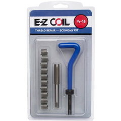 Thread Repair Kits; Kit Type: Thread Repair; Insert Thread Size (Inch): #10-24; Includes Drill: No; Includes Tap: Yes; Includes Installation Tool: Yes; Includes Tang Removal Tool: No