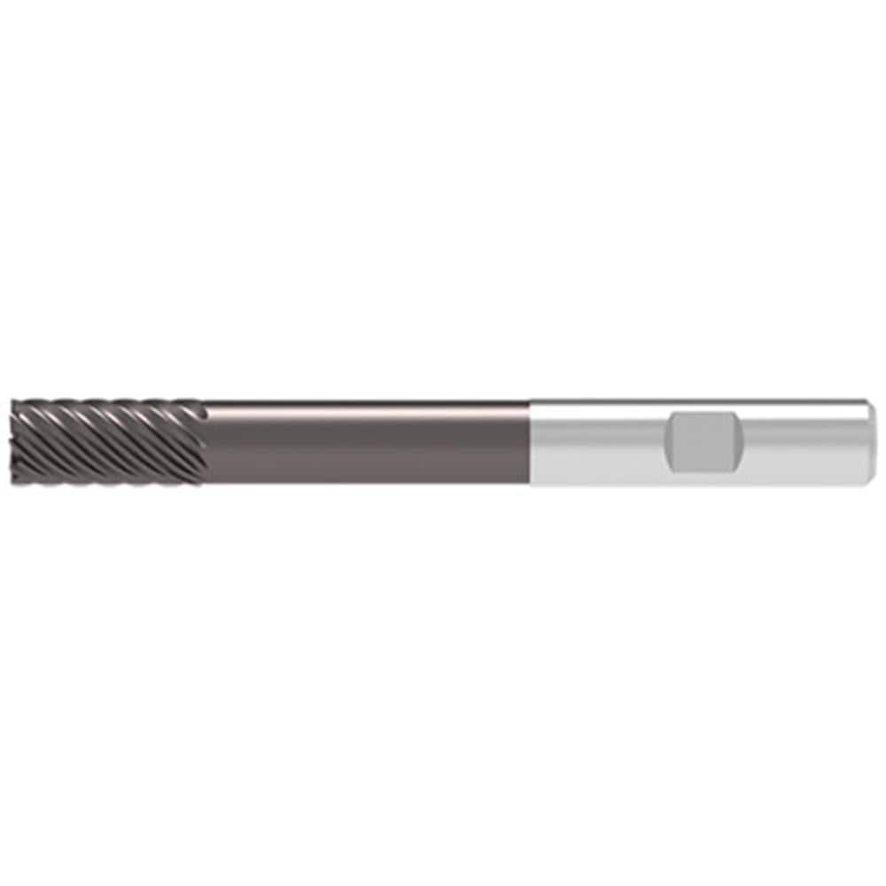 Square End Mill: 6 Flute, Solid Carbide