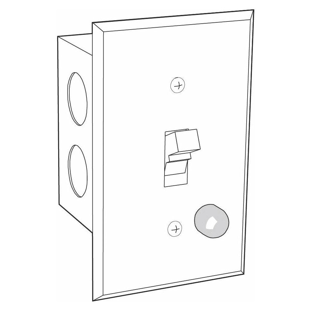 2" Long, 3.0000" Wide, Fan Blower Switch