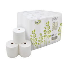 Toilet Tissue; Form: Standard Roll; Type: High Capacity Roll Bath Tissues; Recycled Fiber: No; Ply: 2; Dispenser Compatibility: Spindles; Length per Roll (Feet): 321; Sheet Length: 3.85; Sheet Width: 4.05