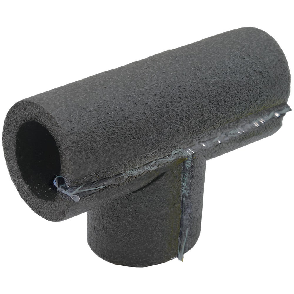 Pipe Insulation Fittings; Insulation Type: Tee; Compatible Pipe Size: 1 in; Material: Polyethylene; Overall Thickness: 0.375 in