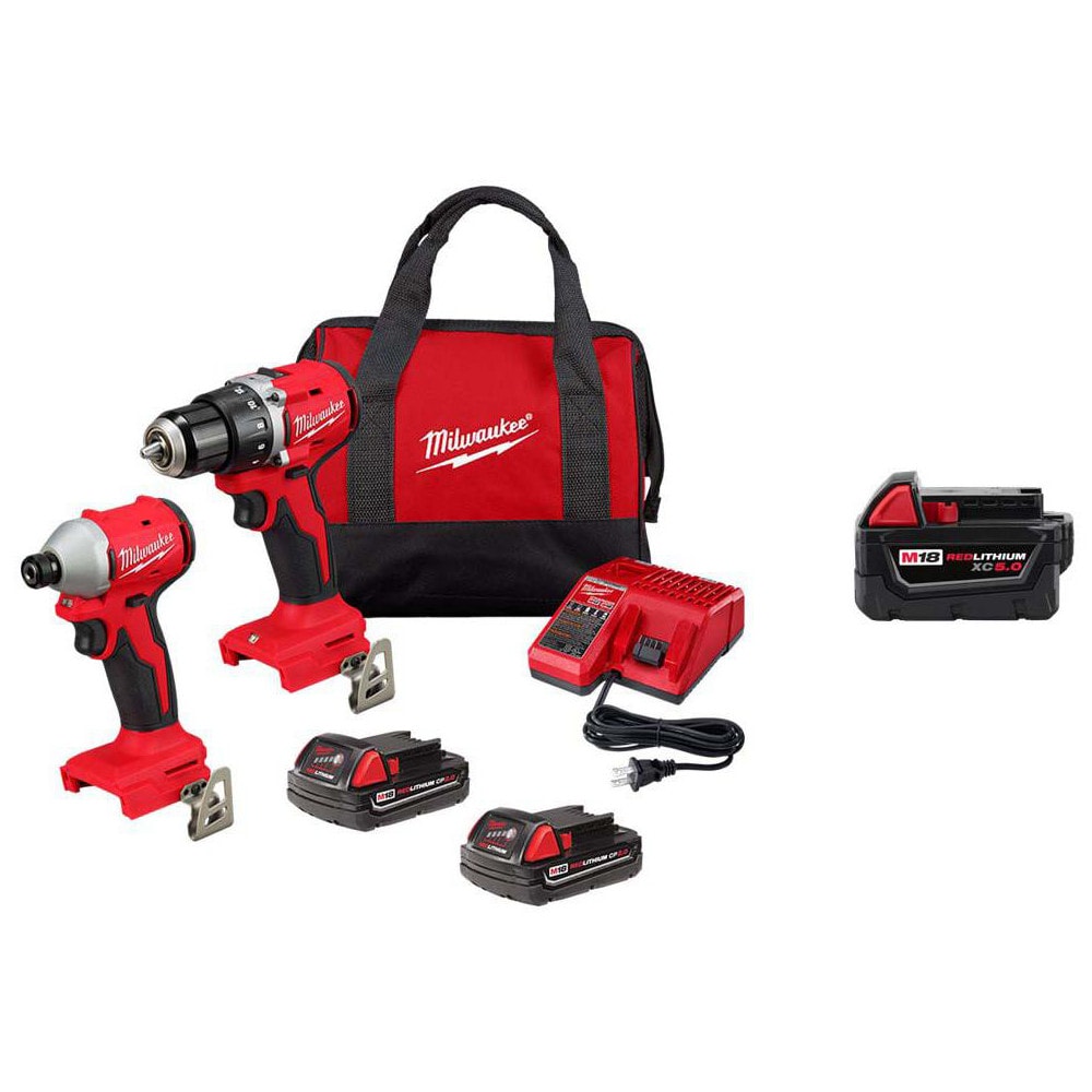 18.00 Volt Cordless Tool Combination Kit