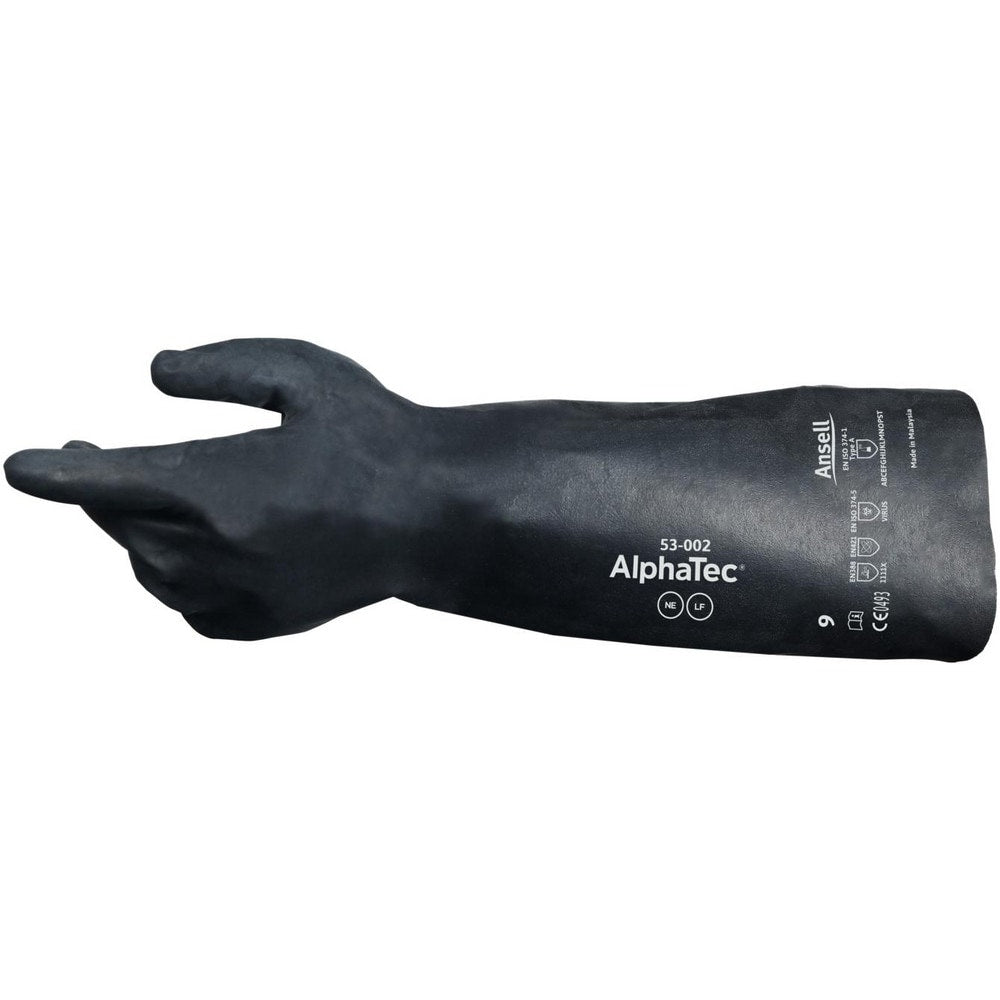 Chemical Resistant Gloves: AlphaTEC&trade; Neoprene-Coated, Neoprene, Supported, General Purpose Chemical-Resistant