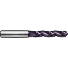 Jobber Drill: 7.65 mm Dia, 130 deg Point, Solid Carbide