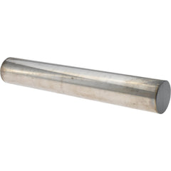 321 Stainless Steel Round Rod: 1-5/8" Dia, 3' Long