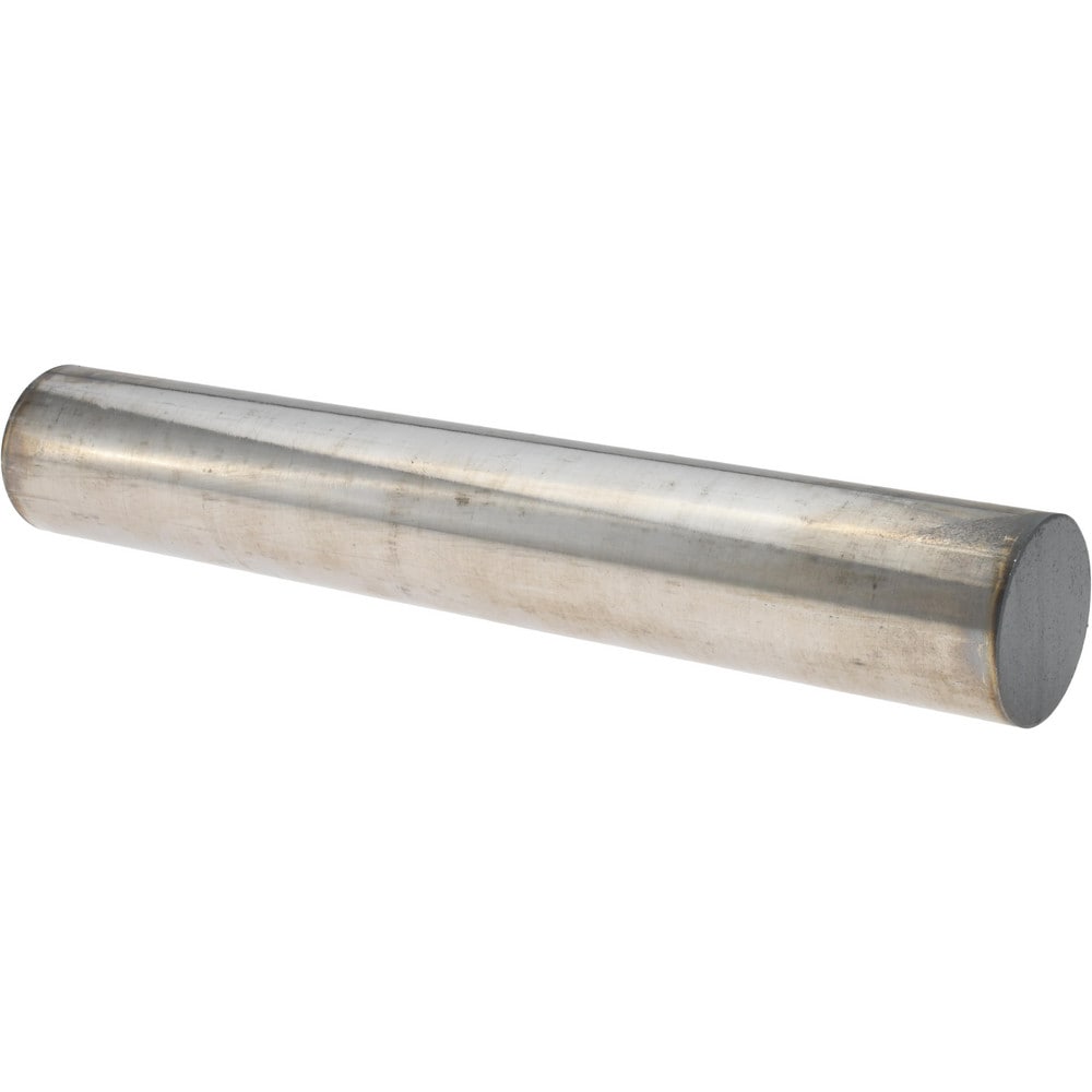 321 Stainless Steel Round Rod: 2-3/8" Dia, 1' Long