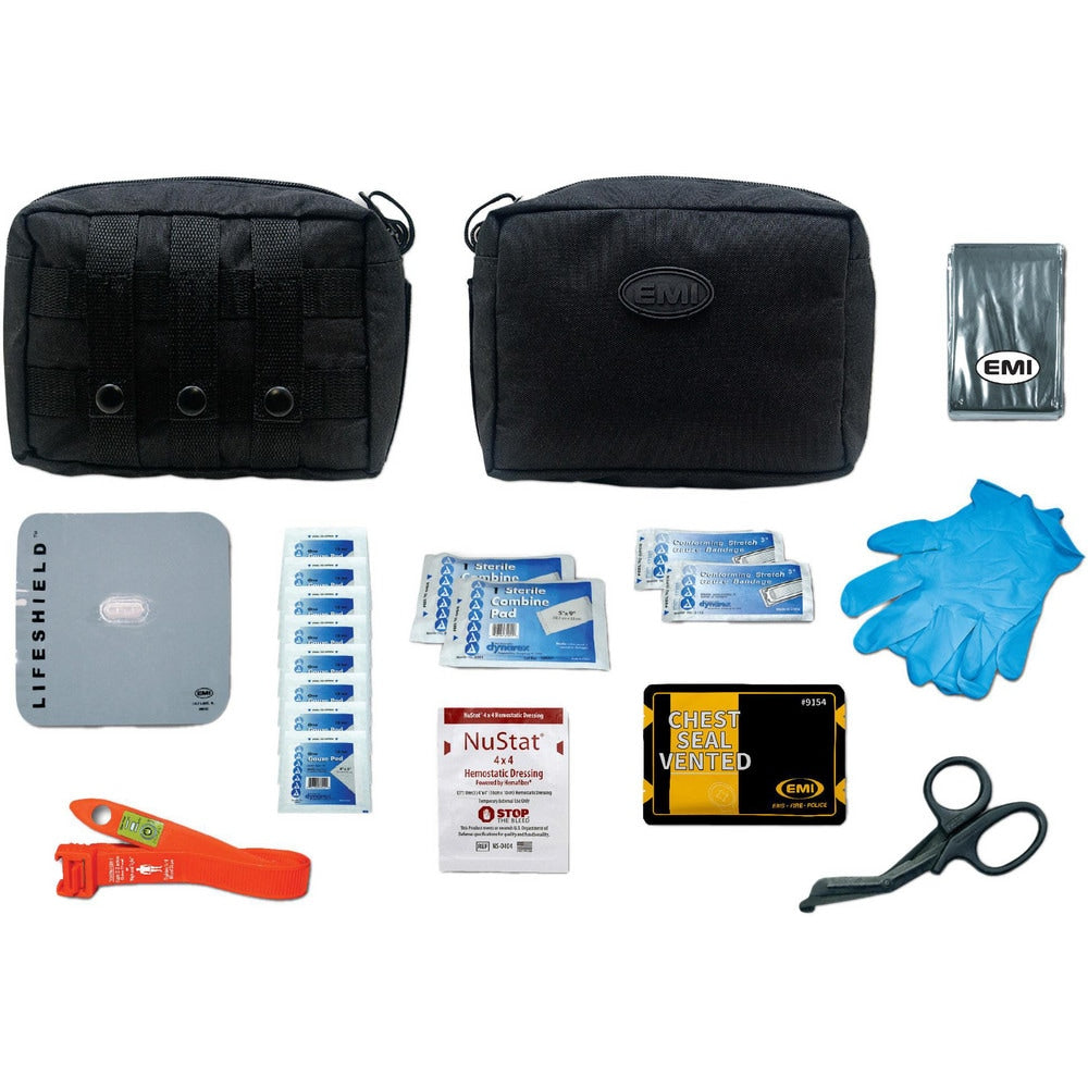 Bleeding Control & Tactical Gunshot Kit: 23 Components