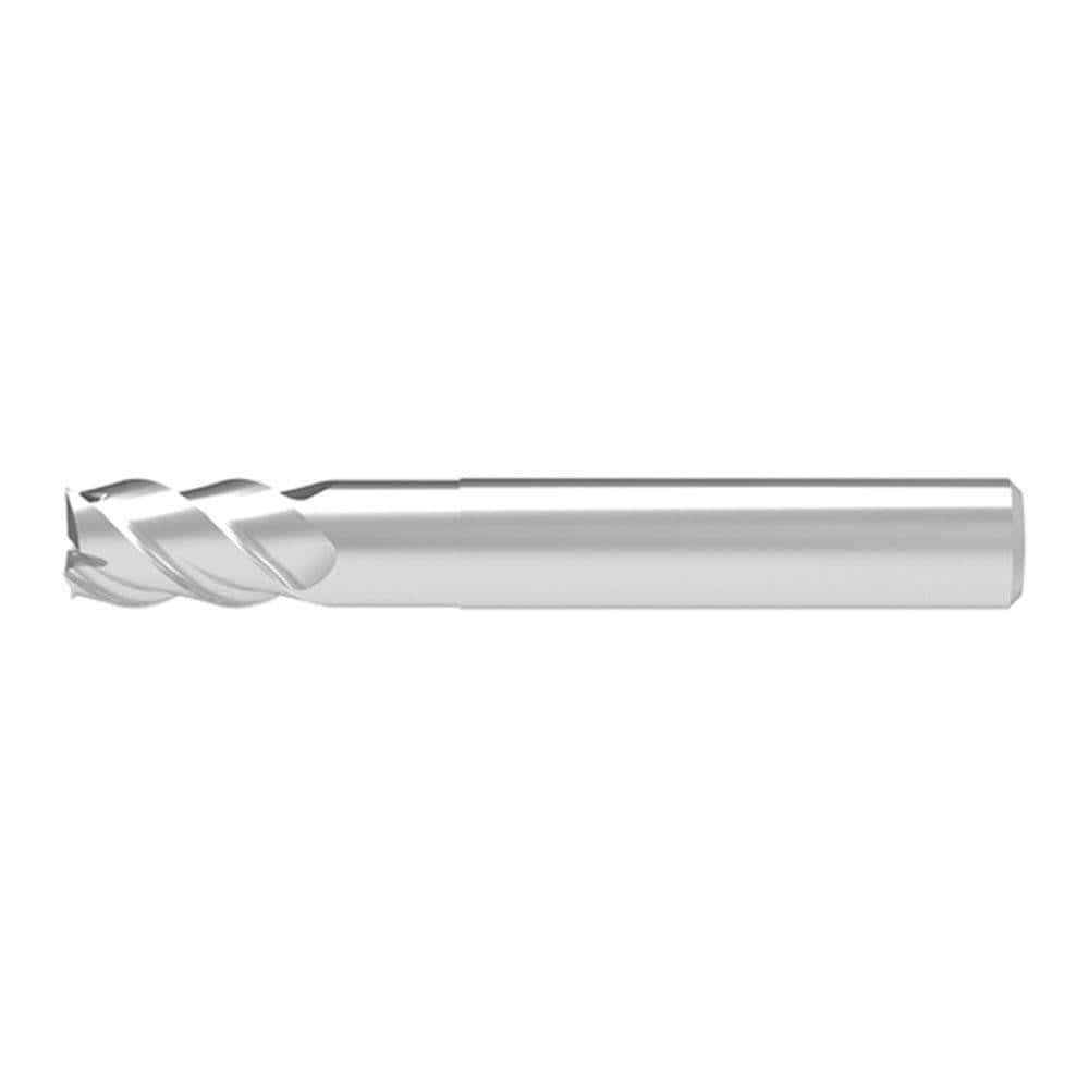 Square End Mill: 20.00 mm Dia, 32.00 mm LOC, 4 Flute, Solid Carbide