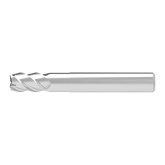 Square End Mill: 20.00 mm Dia, 32.00 mm LOC, 4 Flute, Solid Carbide