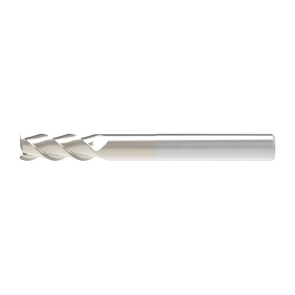 Square End Mill: 9.00 mm Dia, 26.00 mm LOC, 3 Flute, Solid Carbide