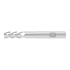 Square End Mill: 20.00 mm Dia, 52.00 mm LOC, 3 Flute, Solid Carbide