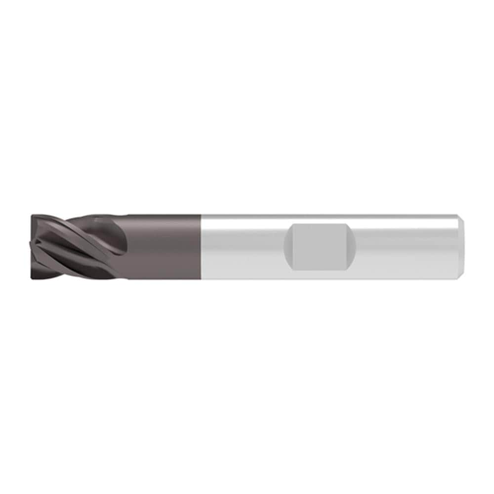 Square End Mill: 20.00 mm Dia, 26.00 mm LOC, 4 Flute, Solid Carbide