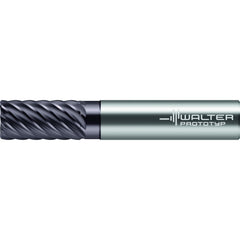 Corner Radius End Mill: 3/4" Dia, 1-1/2" LOC, 0.0300" Radius, 9 Flute, Solid Carbide