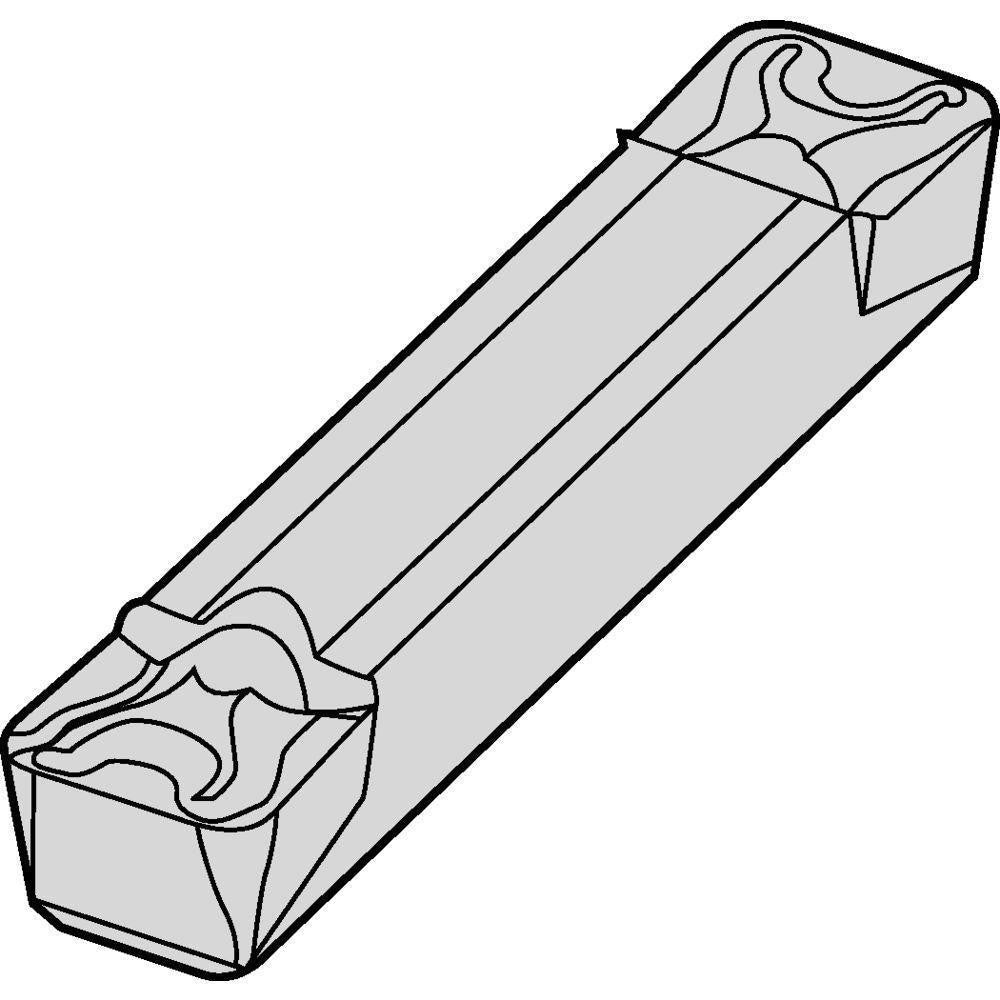 Grooving Insert: A4G 3S GMN, KCU10B, Carbide