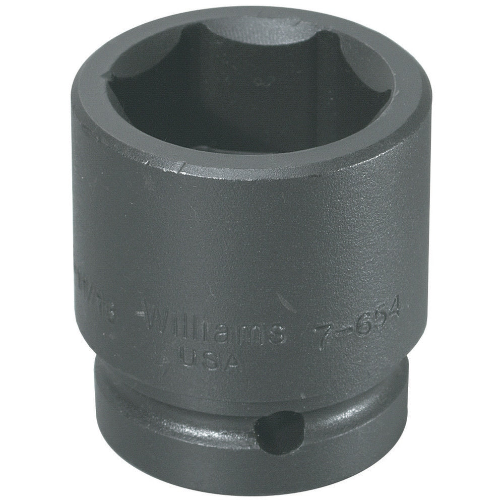 Impact Socket: 1" Drive, 5" Socket, Hex Drive