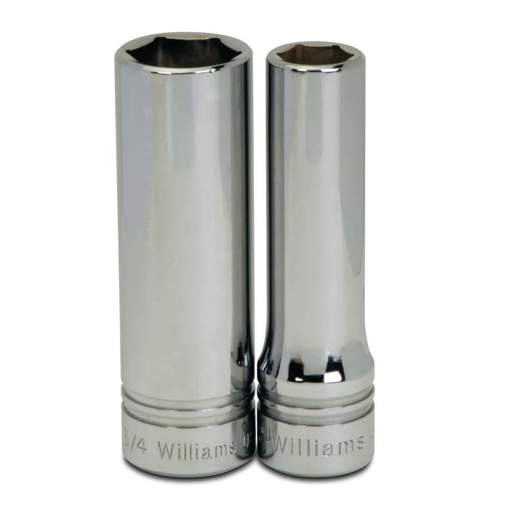 Deep Socket  Hand Socket: 1/2" Drive, 9/16" Socket, 6-Point