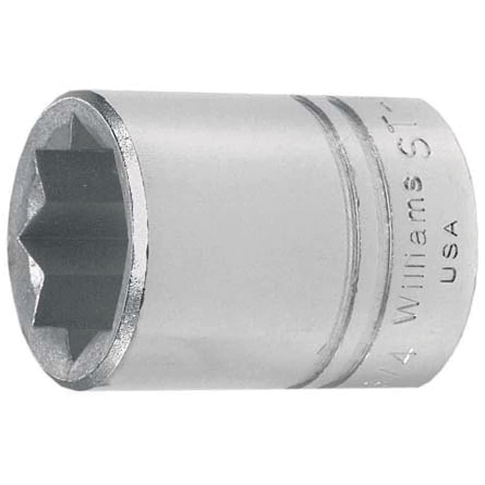 Standard  Hand Socket: 1/2" Drive, 1/2" Socket, 8-Point