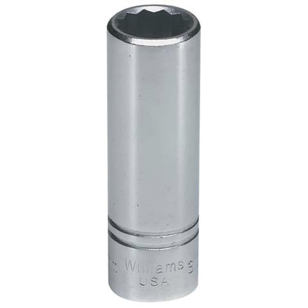 Deep Socket  Hand Socket: 1/2" Drive, 13.00 mm Socket, 12-Point