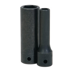 Impact Socket: 1/2" Drive, 1-1/2" Socket, Hex Drive