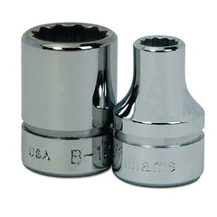 Standard  Hand Socket: 3/8" Drive, 19.00 mm Socket, 12-Point