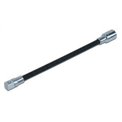 Socket Extensions; Extension Type: Flex; Drive Size: 3/8; Finish: Oxide, Chrome; Overall Length (Inch): 7.91; Overall Length (mm): 201; Material: Steel