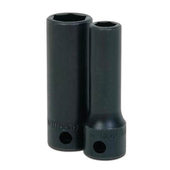 Impact Socket: 3/4" Drive, 24 mm Socket, Hex Drive