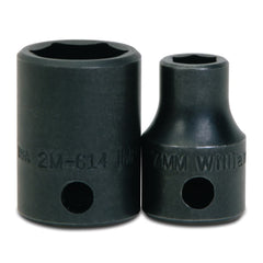 Impact Socket: 3/8" Drive, 7 mm Socket, Hex Drive