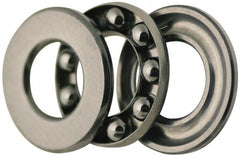 Thrust Bearing: 5" ID, 11.8" OD, Ball, 212 lb, 12,000 psi Max PV