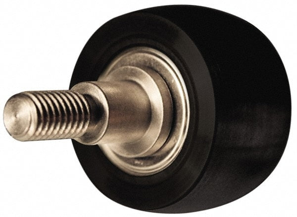 Plain Cam Follower: 0.187" Roller Dia, 0.2" Roller Width, 0.25" Stud Dia