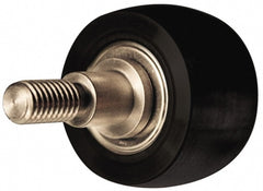 Plain Cam Follower: 0.5" Roller Dia, 0.25" Roller Width, 0.437" Stud Dia