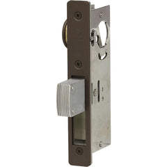 Deadbolts; Deadbolt Type: Deadlock; Lock Type: Single Cylinder; Key Type: Conventional; Mount Type: Mortise; Material: Metal; Minimum Door Thickness: 1.375 in; Maximum Door Thickness: 1.75; Finish: Antique Bronze