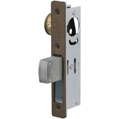 Deadbolts; Deadbolt Type: Deadlock; Lock Type: Single Cylinder; Key Type: Conventional; Mount Type: Mortise; Material: Metal; Minimum Door Thickness: 1.375 in; Maximum Door Thickness: 1.75; Finish: Antique Bronze