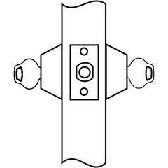 Deadbolts; Deadbolt Type: Deadbolt; Lock Type: Double Cylinder; Key Type: Schlage C; Mount Type: Through Hole; Material: Metal; Minimum Door Thickness: 1.75 in; Maximum Door Thickness: 1.75; Finish: Satin Chrome