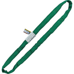 Endless Round Sling: 3' Long, 5300 lb Vertical Capacity, 4200 lb Choker Capacity