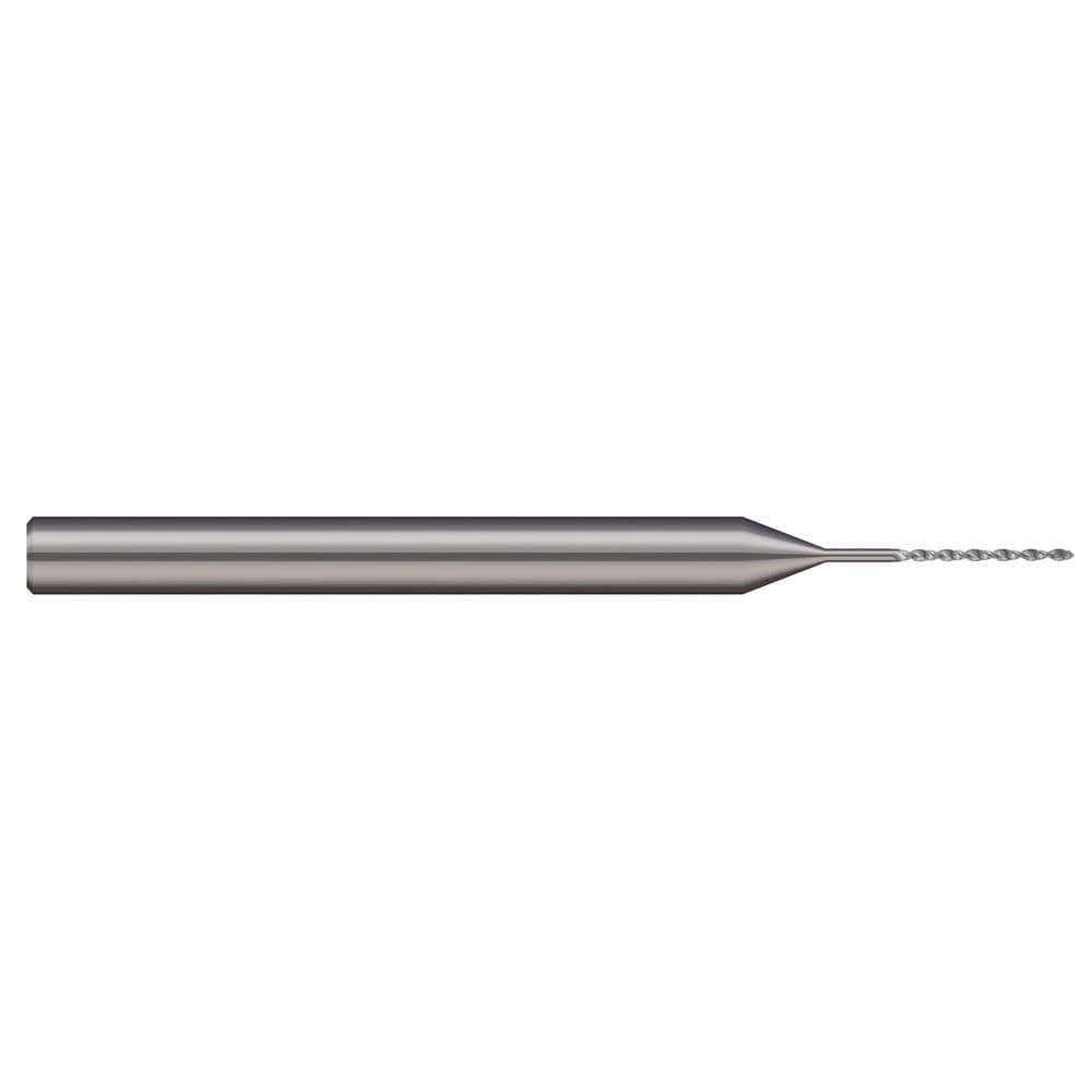 Micro Drill Bit: 1.10 mm Dia, (0.0433"), 130 deg, Solid Carbide