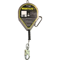 Self-Retracting Lifeline:  420 lb Capacity,  30.00' Lifeline,  Carabiner